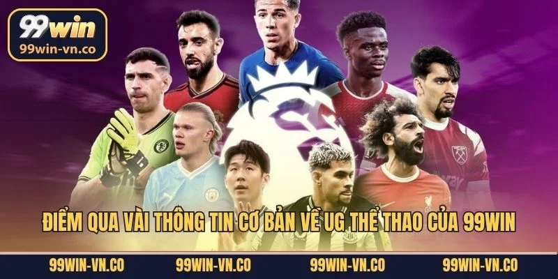 Điểm qua vài thông tin cơ bản về UG thể thao của 99Win