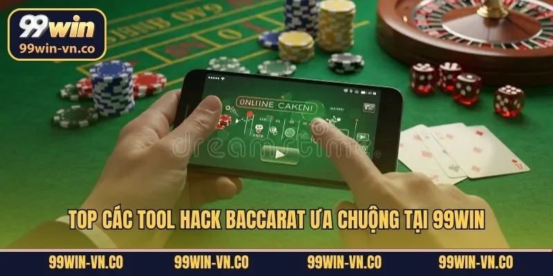 Top các tool hack Baccarat ưa chuộng tại 99Win