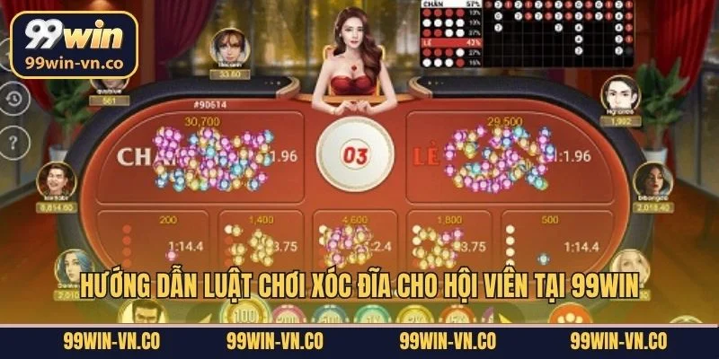 Hướng dẫn luật chơi xóc đĩa cho hội viên tại 99Win